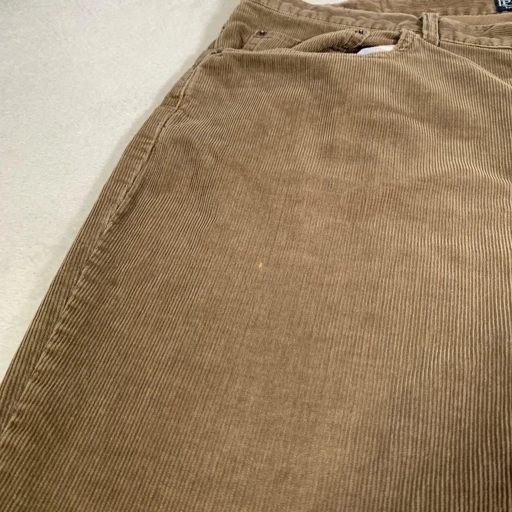 Vintage Corduroy Polo Ralph Lauren Pants Mens‎ 40x30 Brown Dungarees Cords 90s